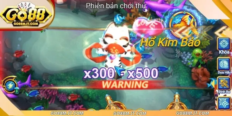 Rồng biển xuất hiện màn hình