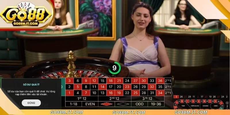 Bàn cược Roulette Online